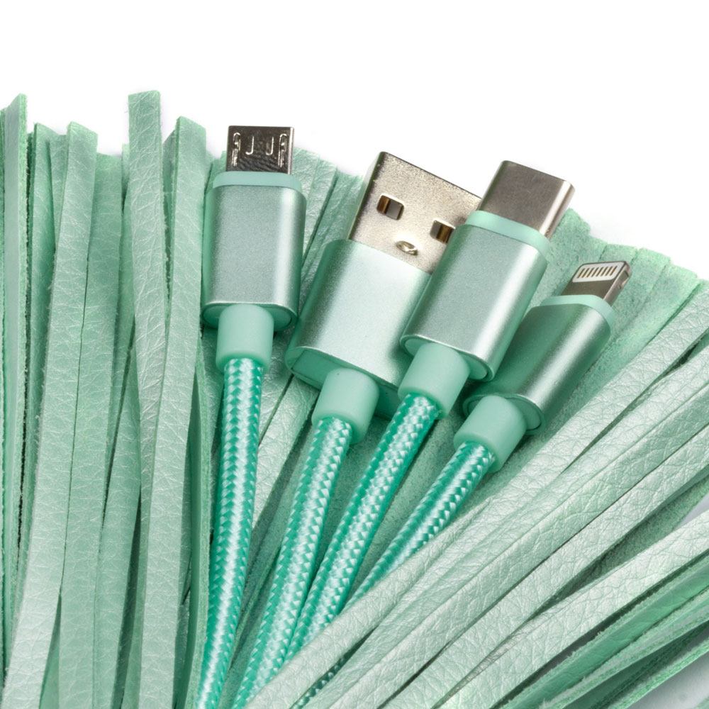 Pusheen USB charging cable 3-in-1 with keychain tassel