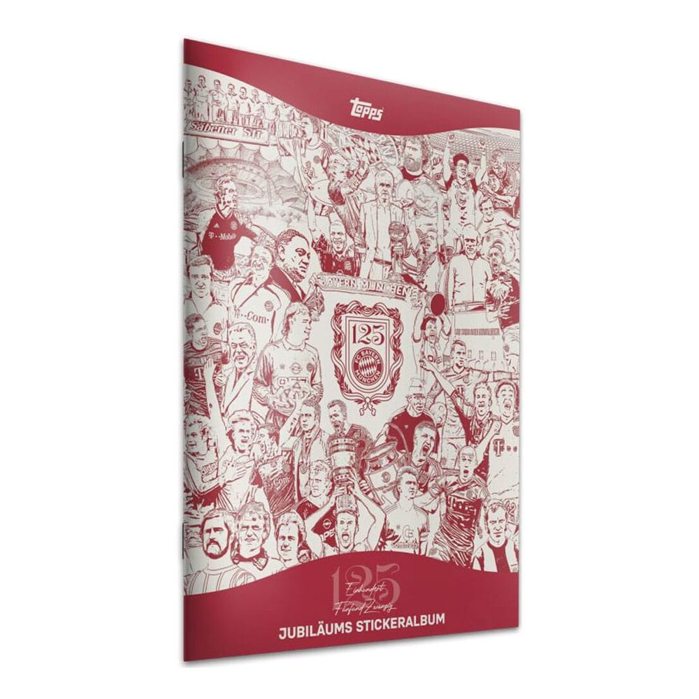 125 Jahre FC Bayern München Sticker Sammelalbum *Deutsche Version*