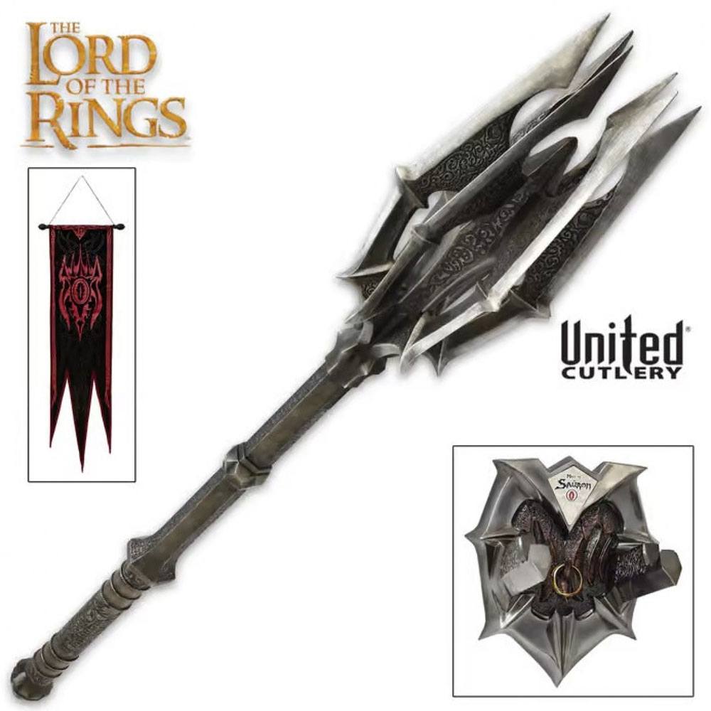 Herr der Ringe Replik 1/1 Saurons Keule mit Ring