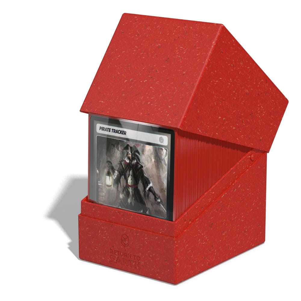 Ultimate Guard Return To Earth Boulder Deck Case 133+ Standardgröße Rot