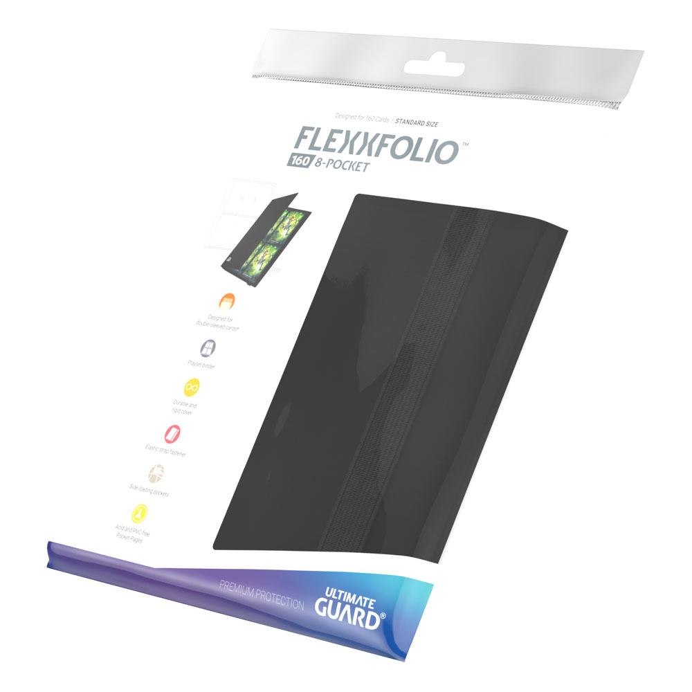 Ultimate Guard Flexxfolio 160 - 8-Pocket Schwarz