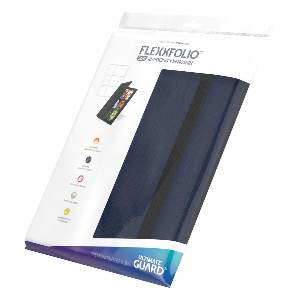 Ultimate Guard Flexxfolio 360 - 18-Pocket XenoSkin Blau