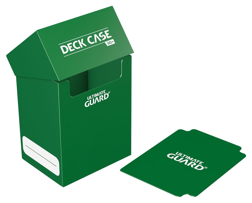 Ultimate Guard Deck Case 80+ Standardgröße Grün