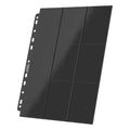 Ultimate Guard 18-Pocket Pages Side-Loading Black (10)
