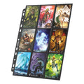 Ultimate Guard 18-Pocket Pages Side-Loading Black (10)