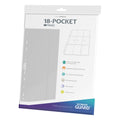 Ultimate Guard 18-Pocket Pages Side-Loading Weiß (10)