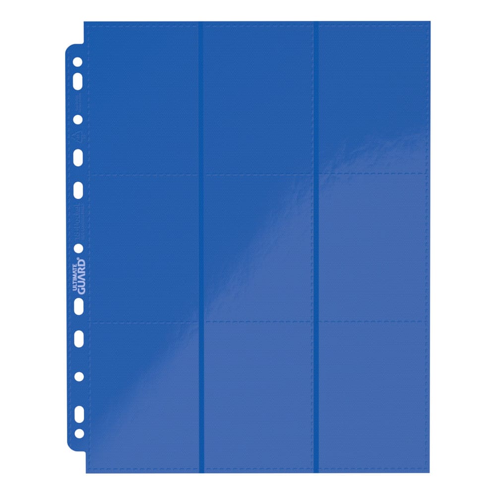 Ultimate Guard 18-Pocket Pages Side-Loading Blau (10)