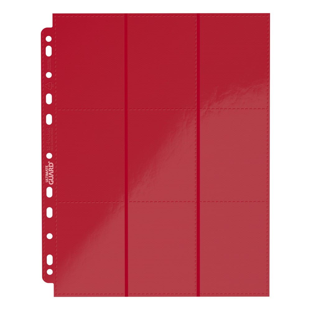 Ultimate Guard 18-Pocket Pages Side-Loading Rot (10)