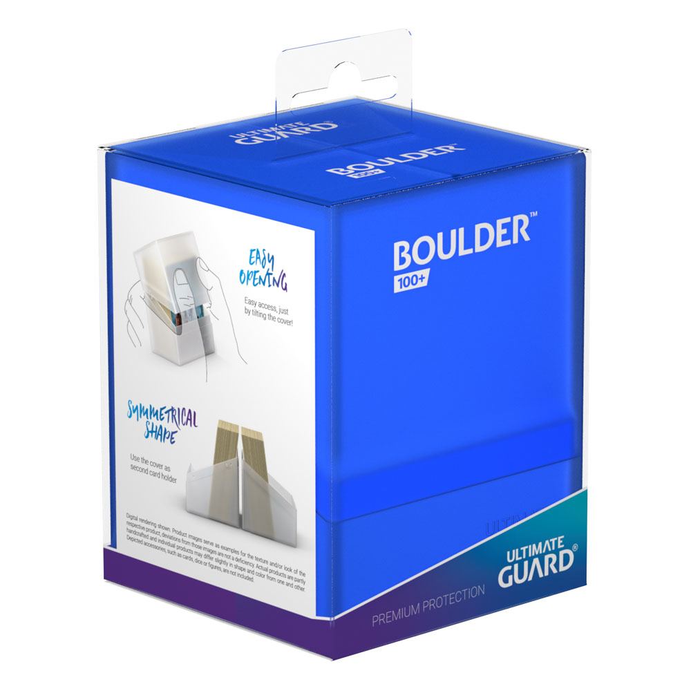 Ultimate Guard Boulder Deck Case 100+ Standardgröße Sapphire