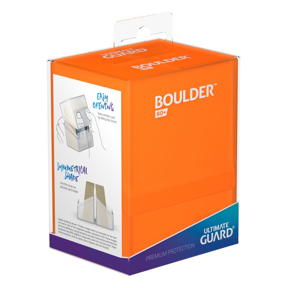 Ultimate Guard Boulder Deck Case 80+ Standardgröße Poppy Topaz