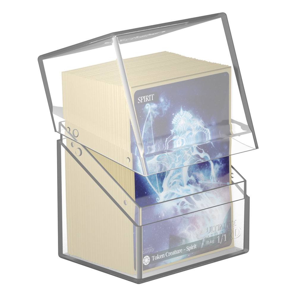 Ultimate Guard Boulder Deck Case 80+ Standard Size Transparent