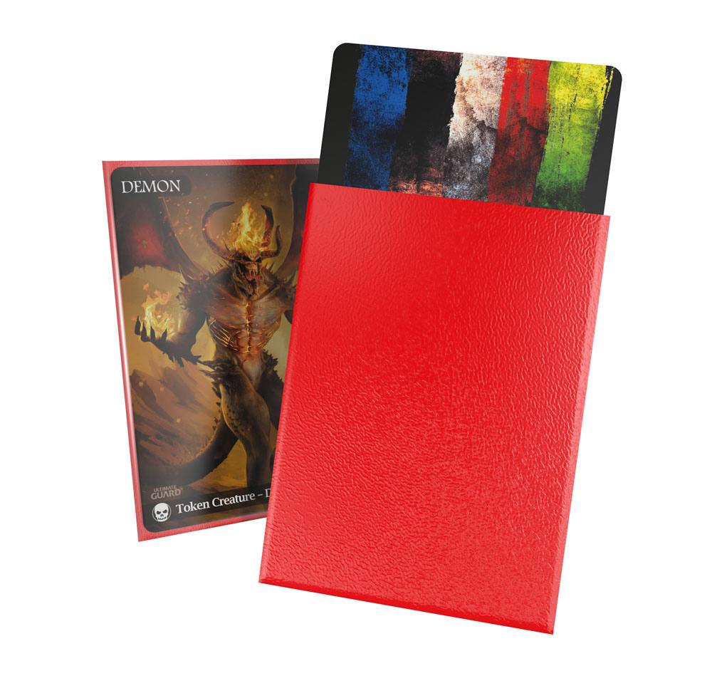 Ultimate Guard Cortex Sleeves Standard Size Matt Red (100)