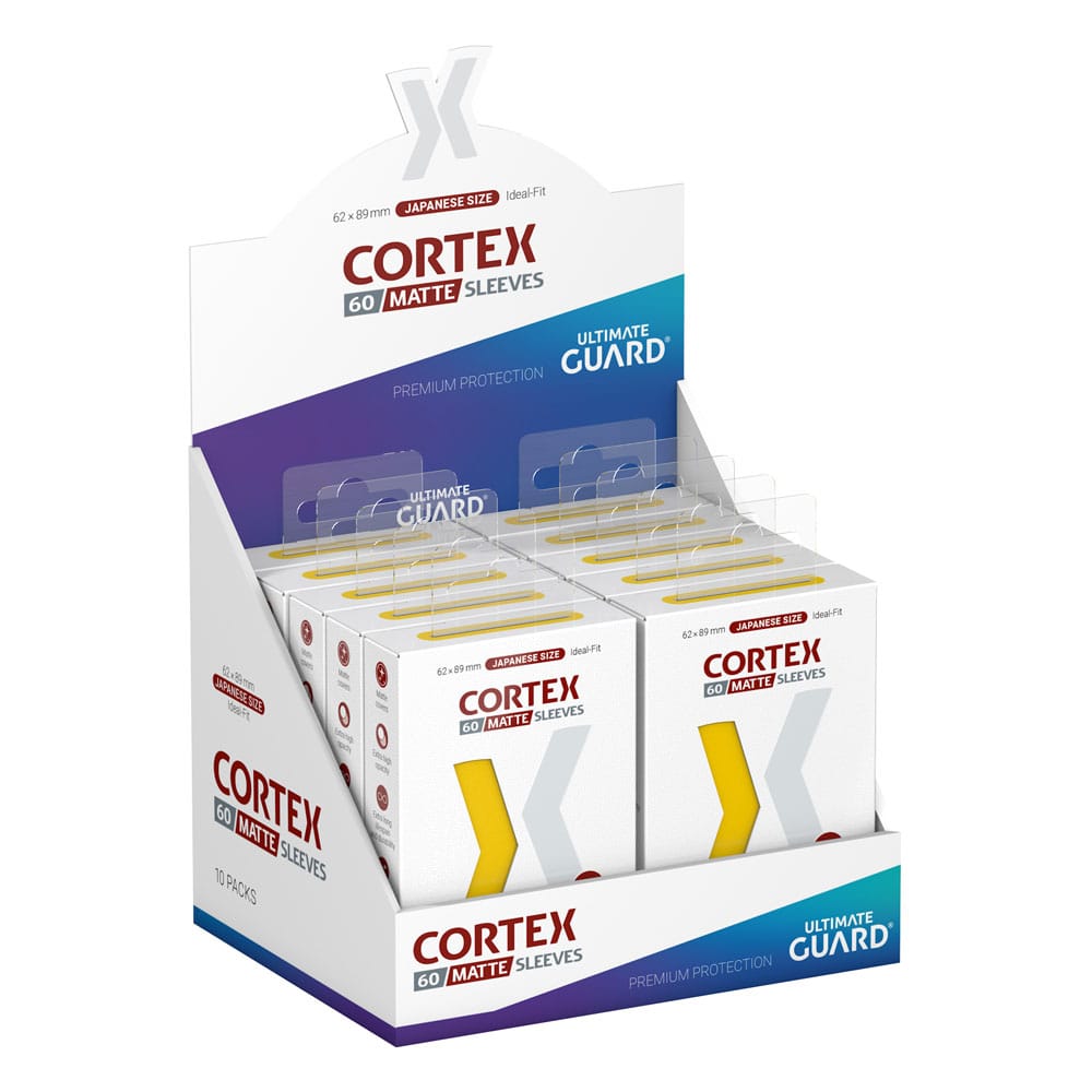 Ultimate Guard Cortex Sleeves Japanische Größe Matte Yellow (60)