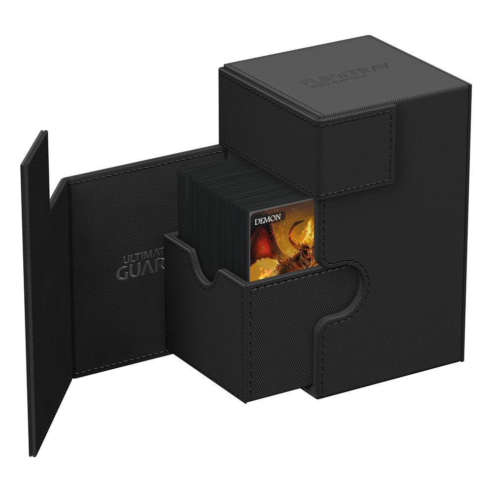 Ultimate Guard Flip`n`Tray 100+ XenoSkin Monocolor Schwarz