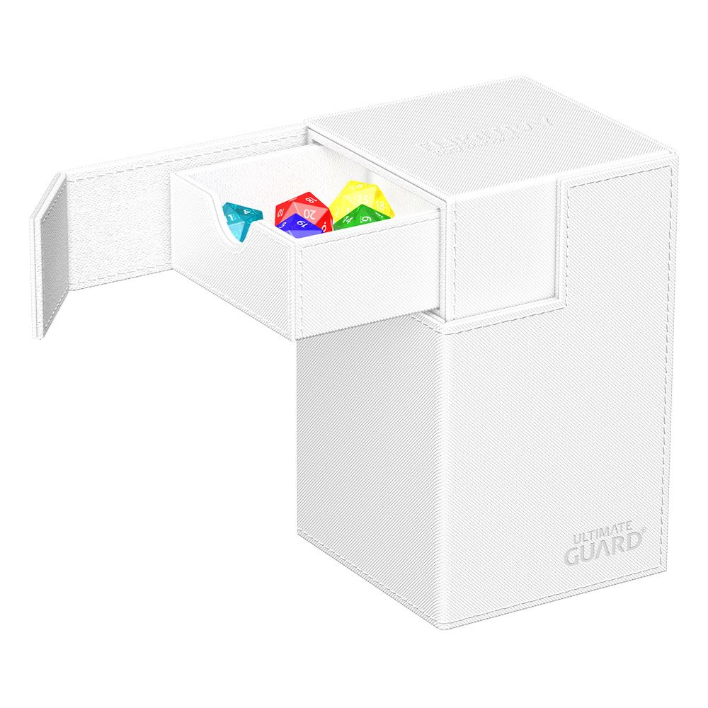 Ultimate Guard Flip`n`Tray 100+ XenoSkin Monocolor Weiß