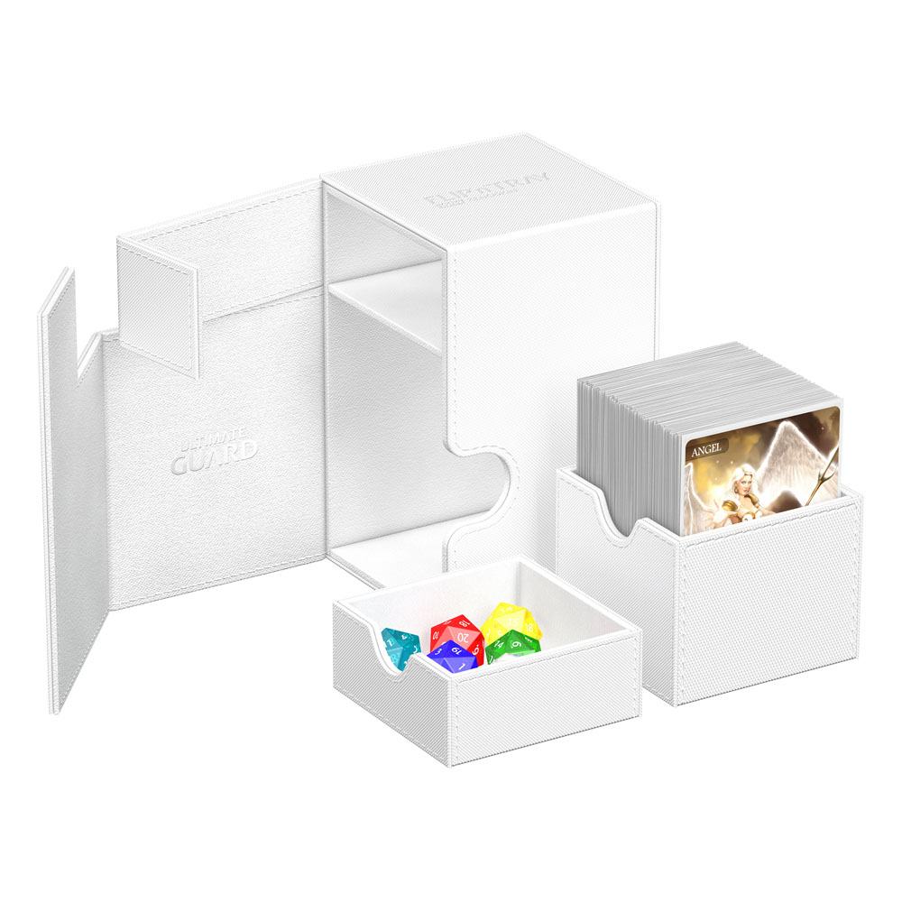 Ultimate Guard Flip`n`Tray 100+ XenoSkin Monocolor Weiß