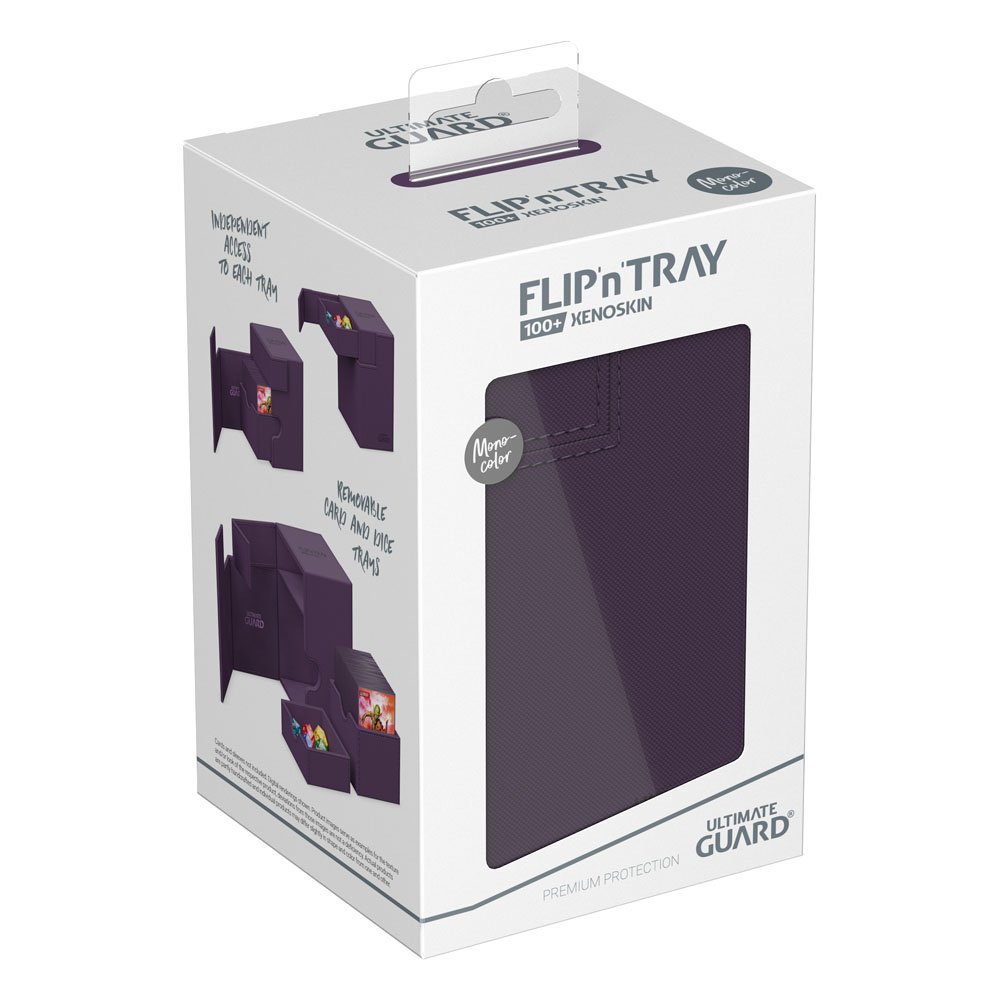 Ultimate Guard Flip`n`Tray 100+ XenoSkin Monocolor Violett