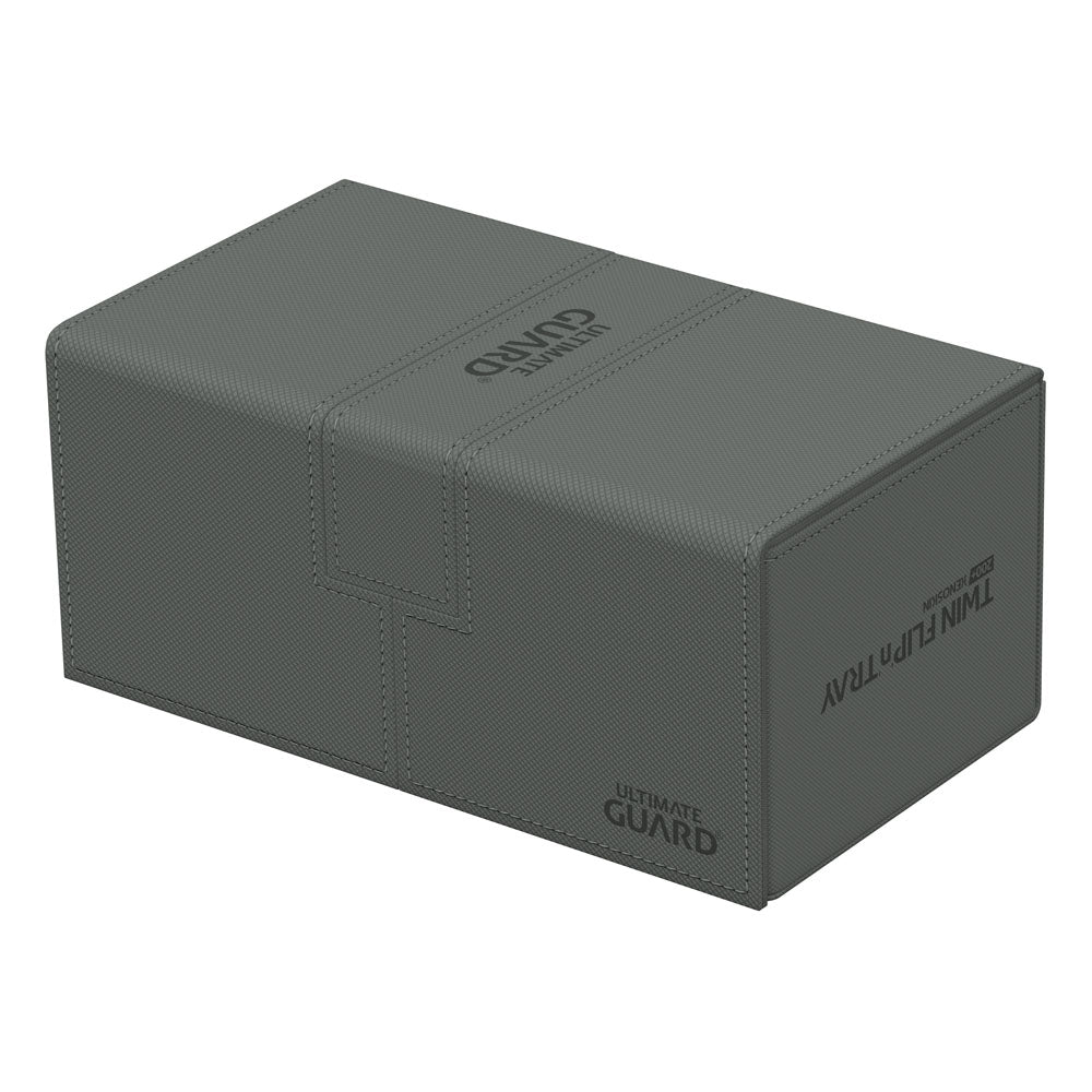 Ultimate Guard Twin Flip`n`Tray 200+ XenoSkin Monocolor Gray