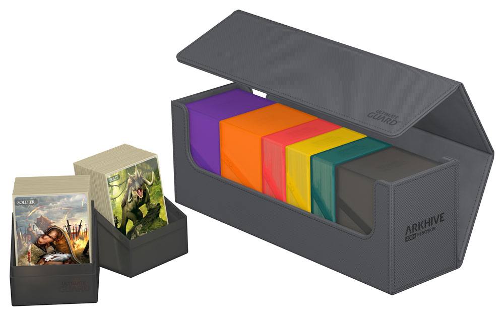 Ultimate Guard Arkhive 400+ XenoSkin Monocolor Gray
