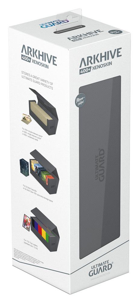 Ultimate Guard Arkhive 400+ XenoSkin Monocolor Gray
