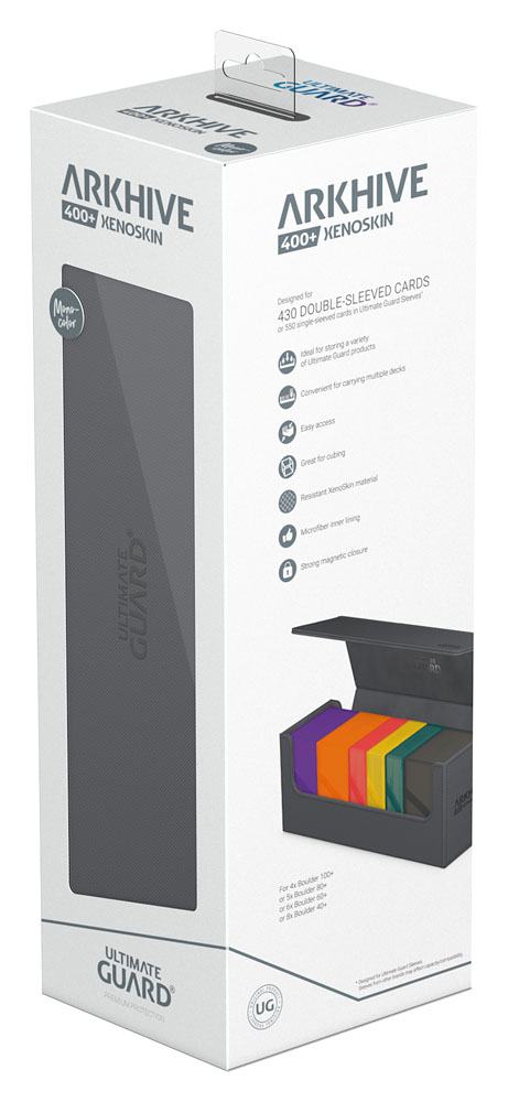 Ultimate Guard Arkhive 400+ XenoSkin Monocolor Gray