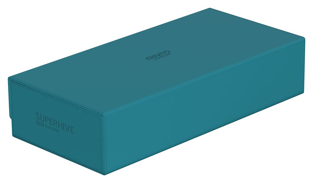 Ultimate Guard Superhive 550+ XenoSkin Monocolor Petrol Blue