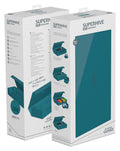 Ultimate Guard Superhive 550+ XenoSkin Monocolor Petrol Blue