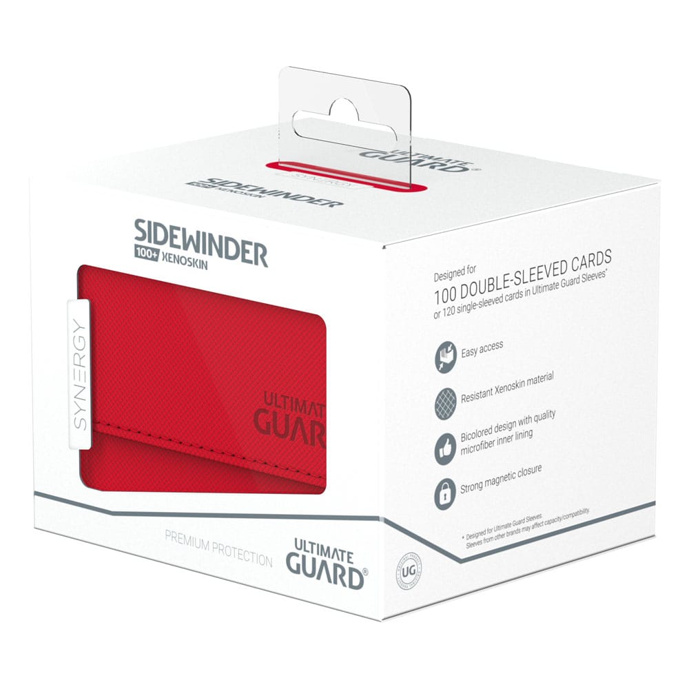 Ultimate Guard Sidewinder 100+ XenoSkin SYNERGY Rot/Weiß