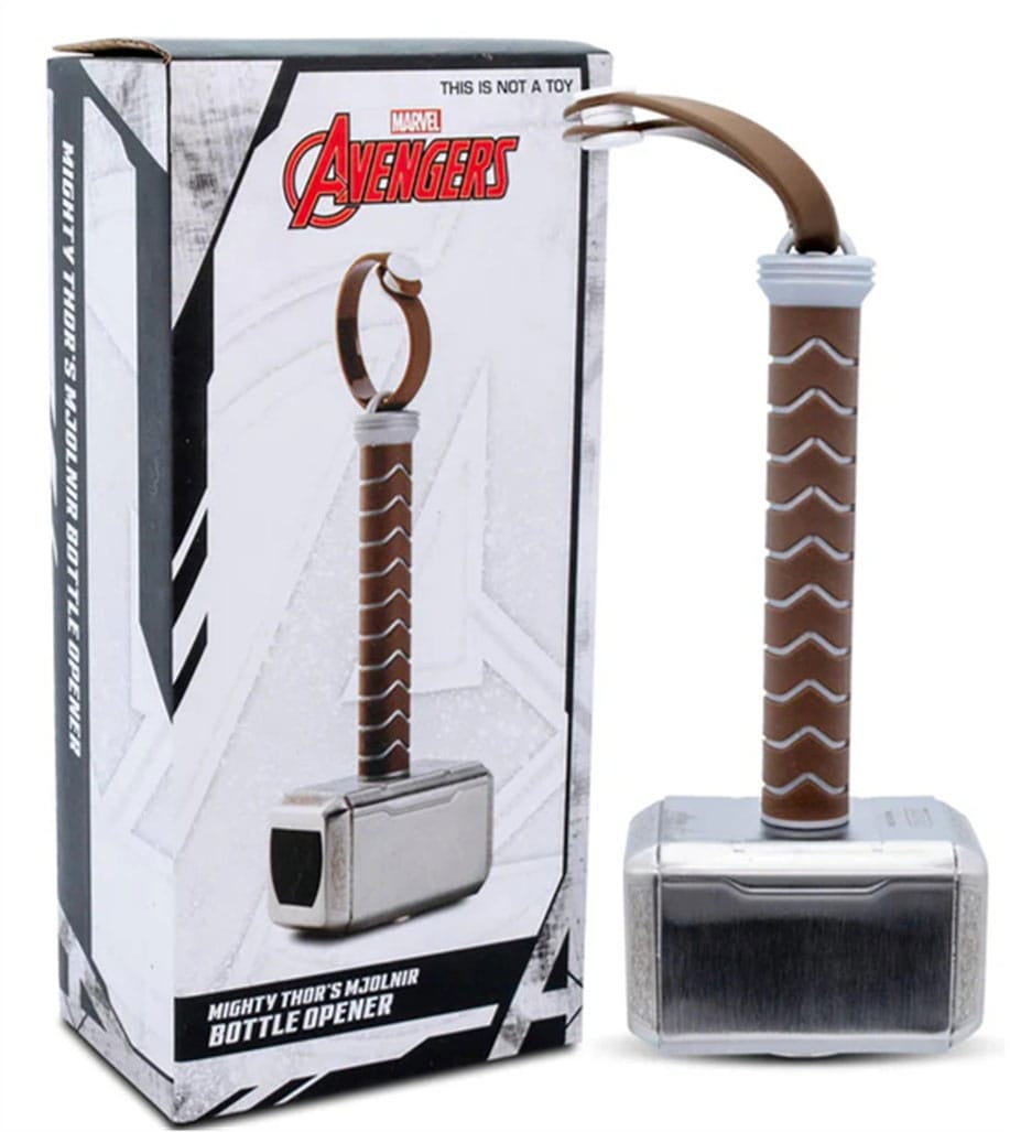 Marvel Flaschenöffner Mjolnir Hammer (Thor's Hammer) 16 cm