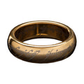 Lord of the Rings Tungsten Ring The One Ring (gold-plated) size 8