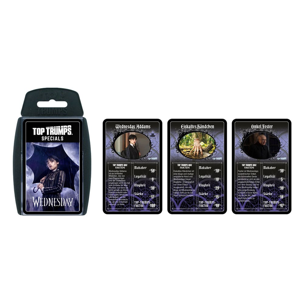 Wednesday Kartenspiel Top Trumps *Deutsche Version*