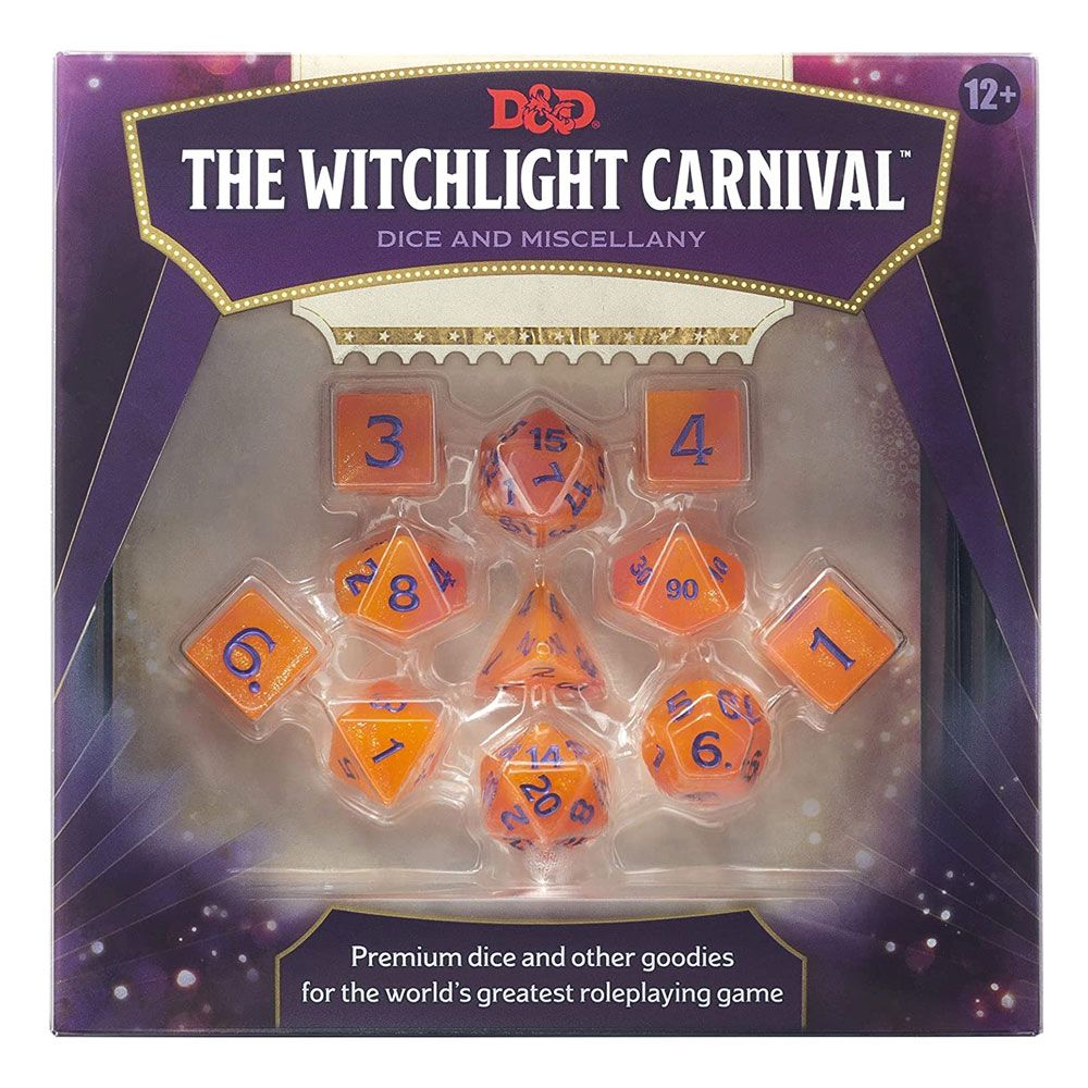 Dungeons &amp; Dragons RPG Dice Set Witchlight Carnival