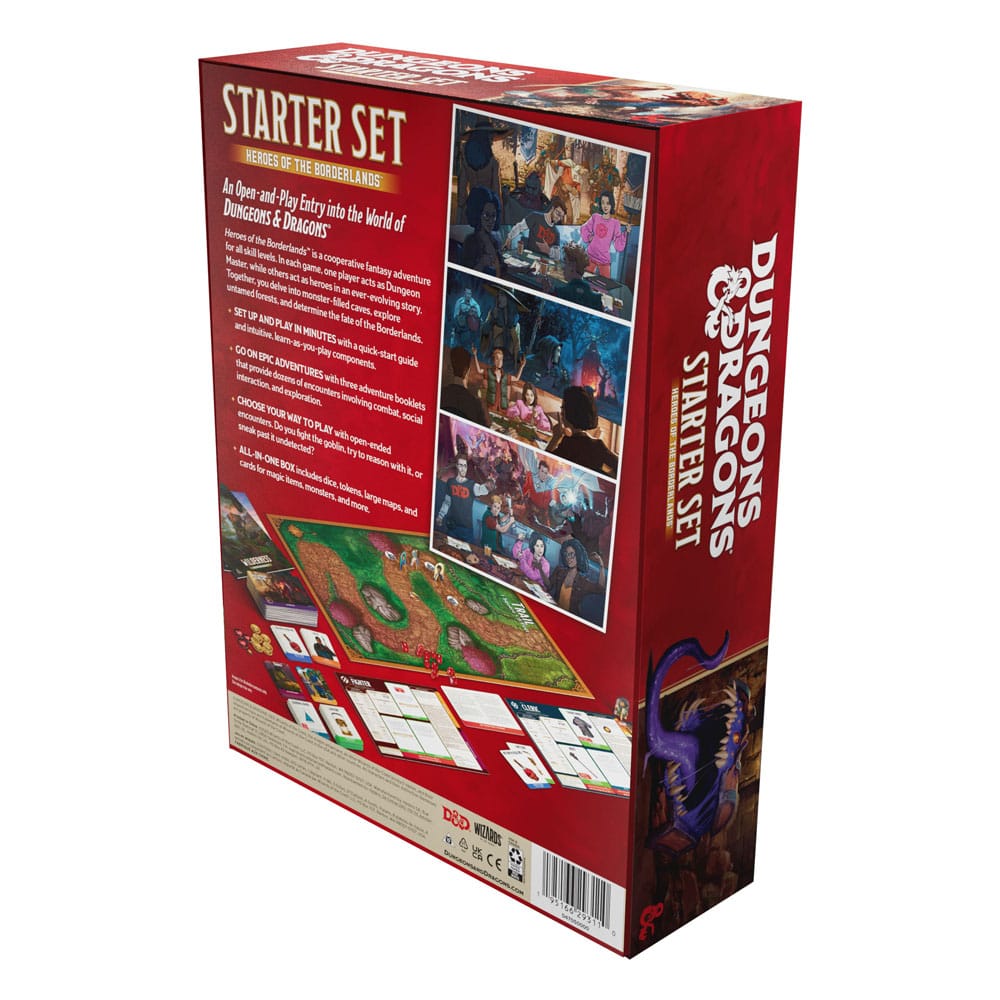 Dungeons & Dragons RPG Einsteigerset: Heroes of the Borderlands englisch