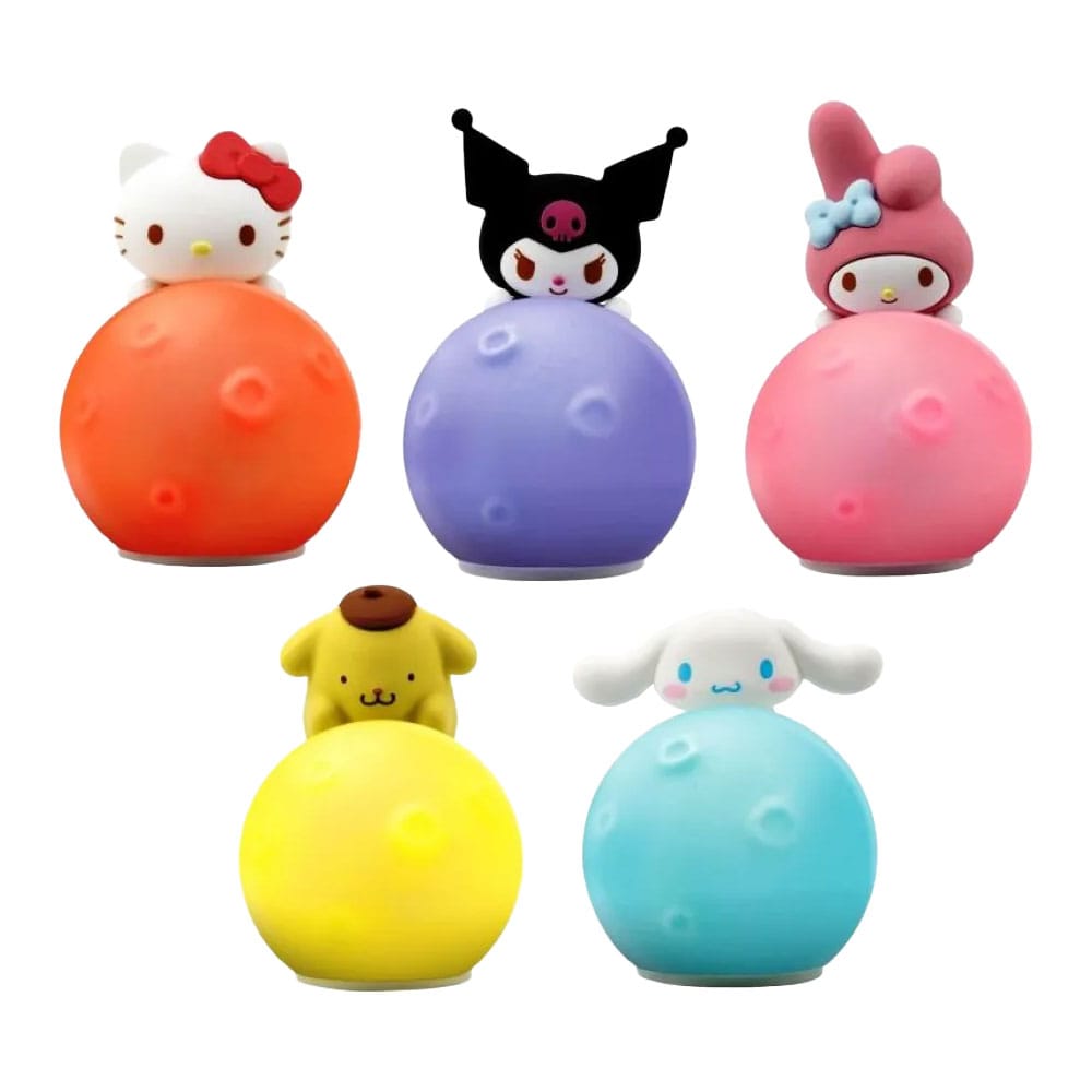 Sanrio Little Moon Light Series Minifigures Hello Kitty and Friends 8 cm Display (12)