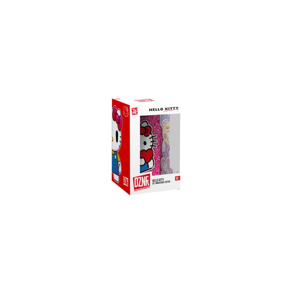 Sanrio DZNR Plüschfigur Hello Kitty 50th Anniversary Edition 18 cm
