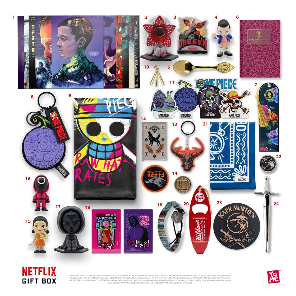 Netflix Geschenkbox Countdown